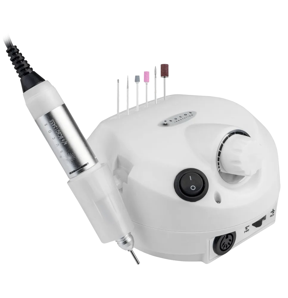 Фрезер для манікюру BUCOS ZS-601 Pro White, 35000 оборотів