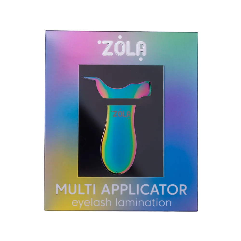 ZOLA Аппликатор многофункциональный металлический - радужный Multi Applicator
