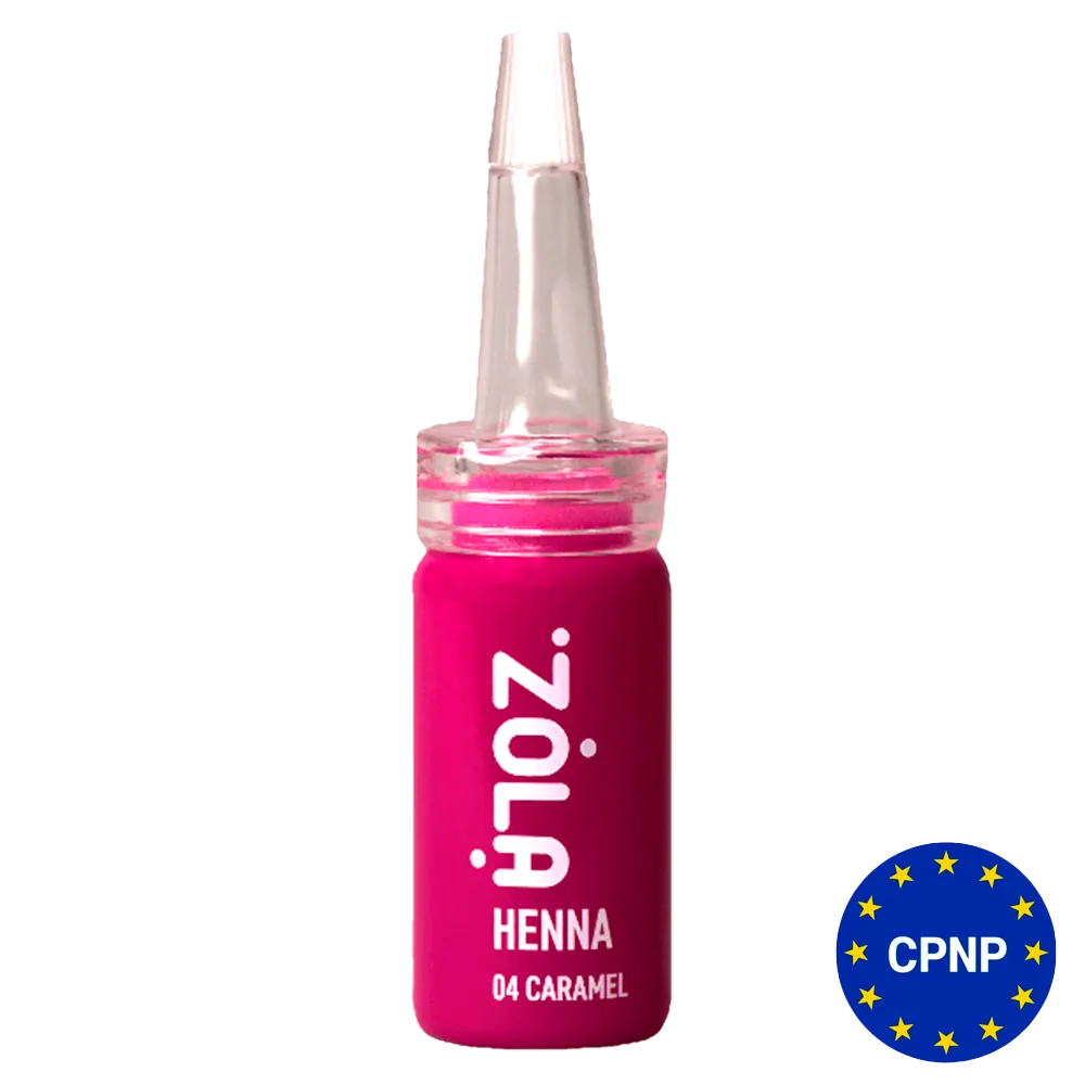 Хна профессиональная для бровей ZOLA Henna 04 Caramel, 10 г
