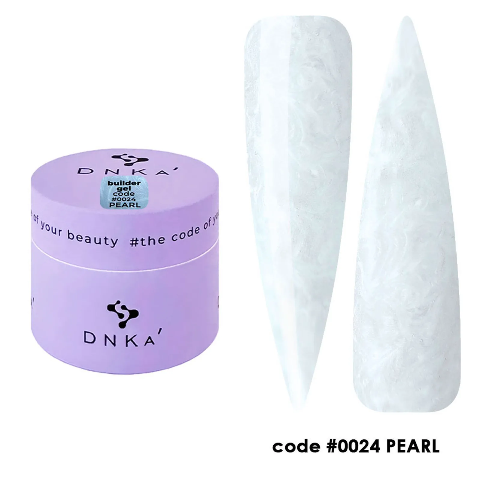 Гель DNKa Builder №24 Pearl, 15 ml