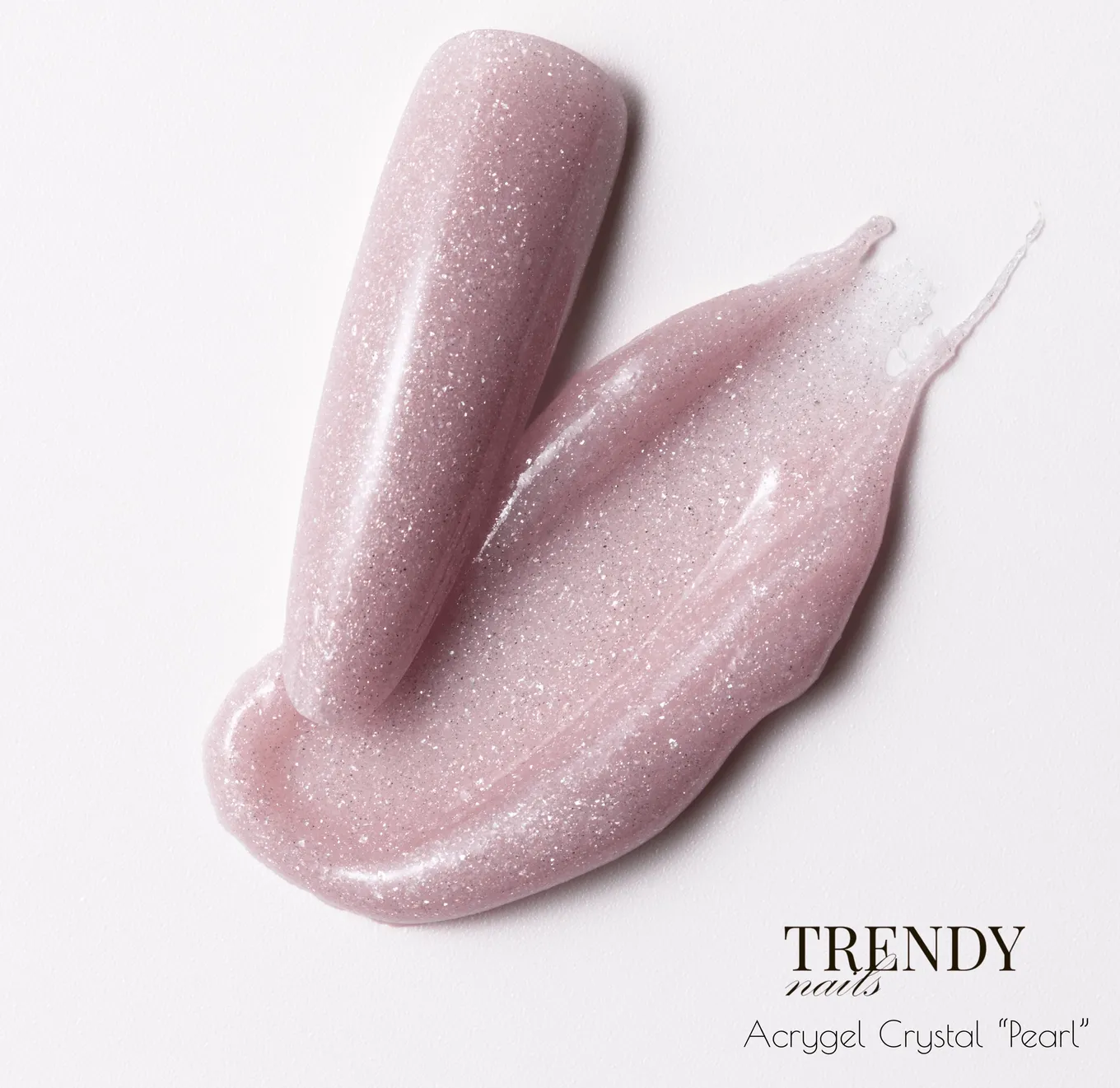 Акригель Trendy Nails Crystal Pearl, 15 г