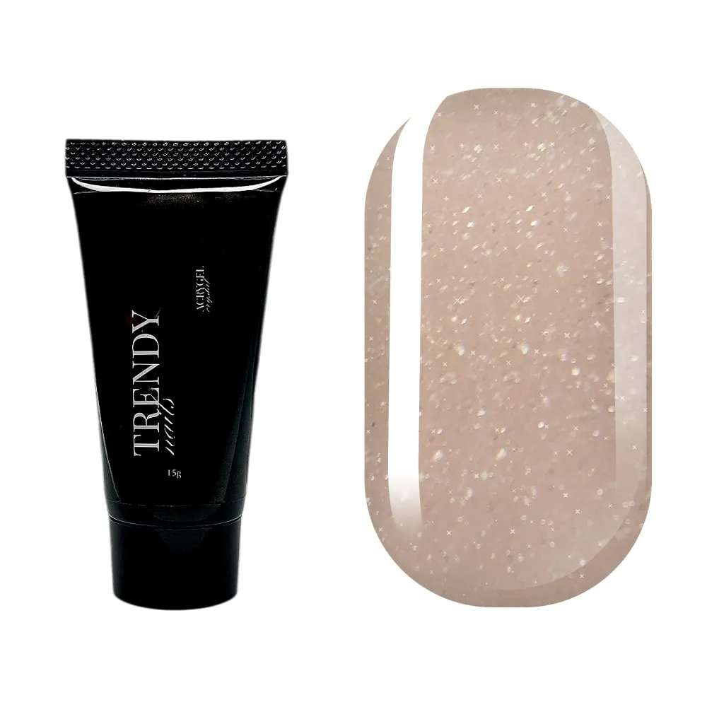 Акригель Trendy Nails Crystal Pearl, 15 г