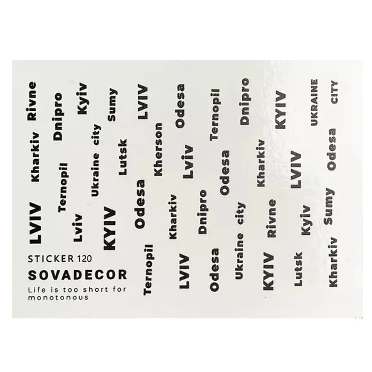 Слайдер-дизайн SOVA DECOR C120
