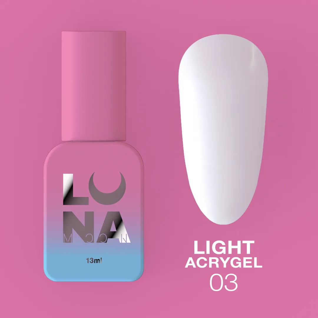 Акрил-гель LUNA Light Acrygel №3, 30 мл