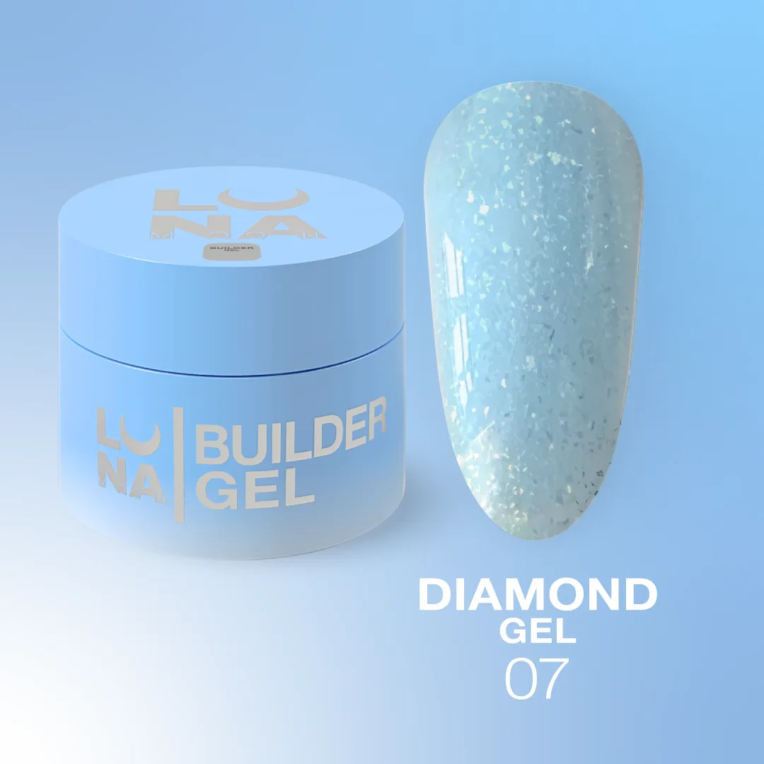 Гель для нарощування LUNA Diamond gel 7, 15 мл