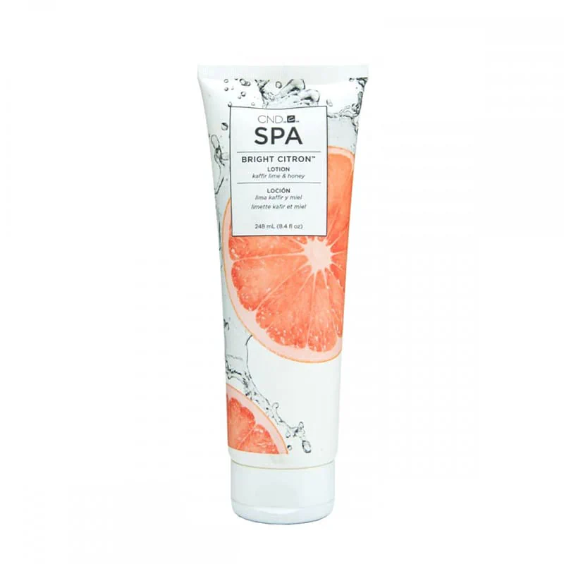 Лосьон увлажняющий для рук и ног CND SPA Bright Citron Lotion, 248 мл
