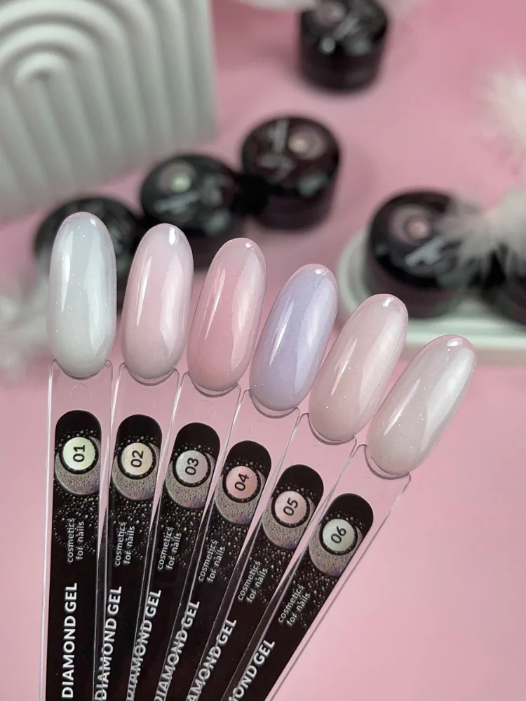 Diamond gel, Miss Luna Premium №01, 15 мл