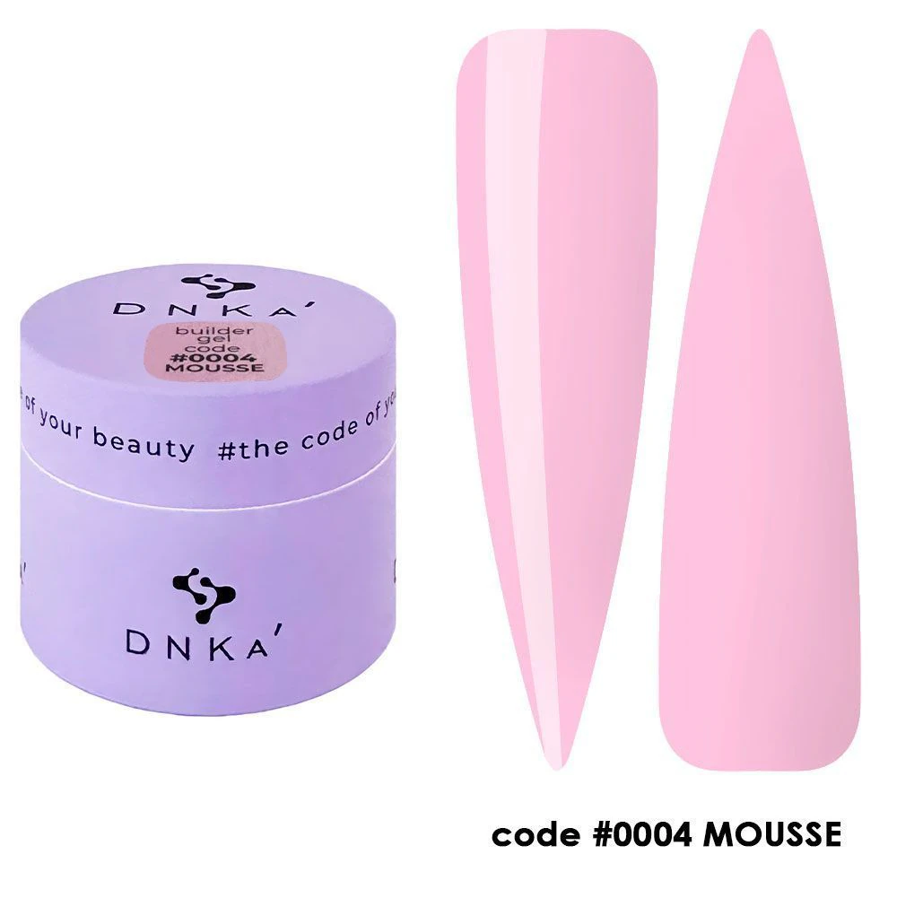 Гель DNKa Builder gel MOUSSE №4, 15 мл