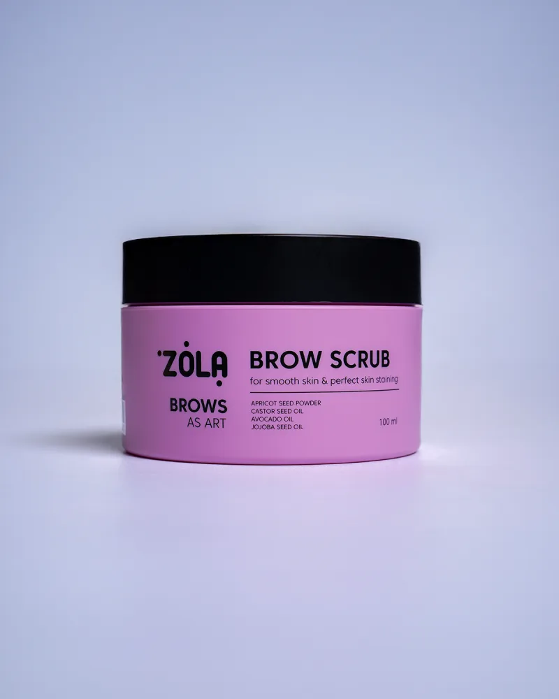 Скраб для брів ZOLA, 100 мл