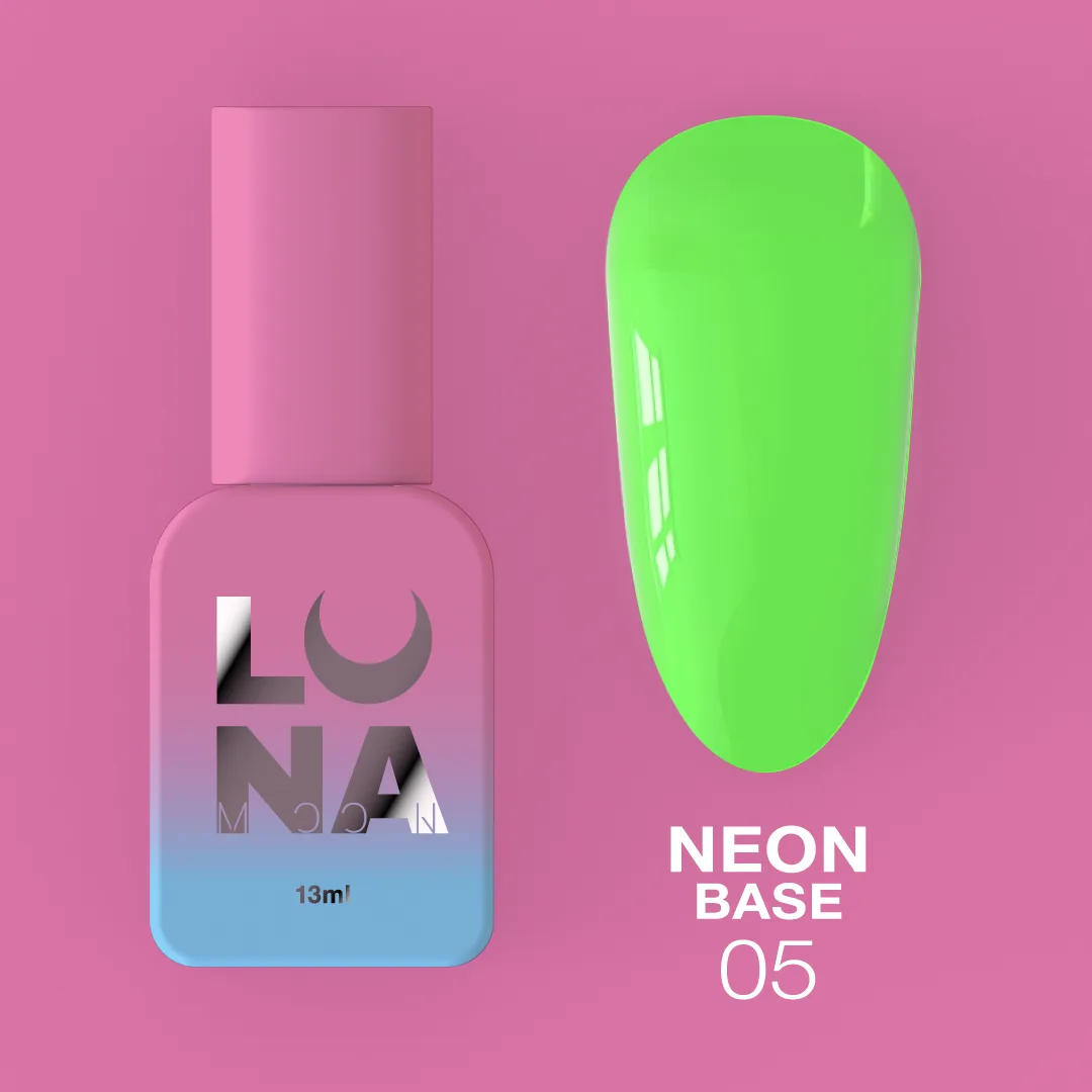 LUNA Cover Base Neon №5, 13 мл