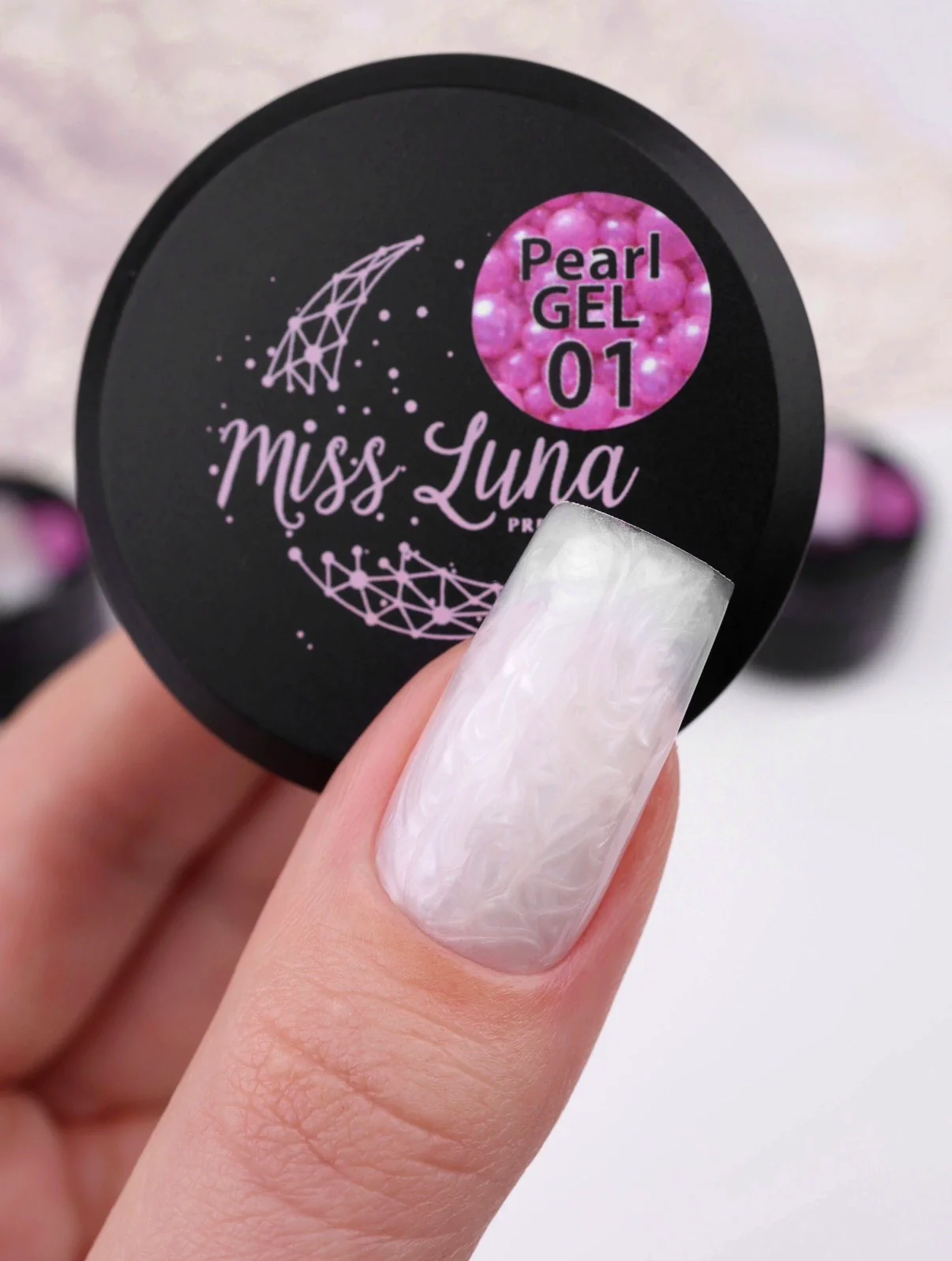 Pearl gel, Miss Luna Premium №01, 15 мл