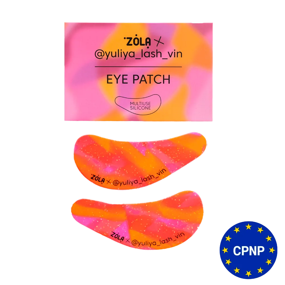 ZOLA х Yuliya Lash Vin Многофункциональные силиконовые патчи розово-оранжевые