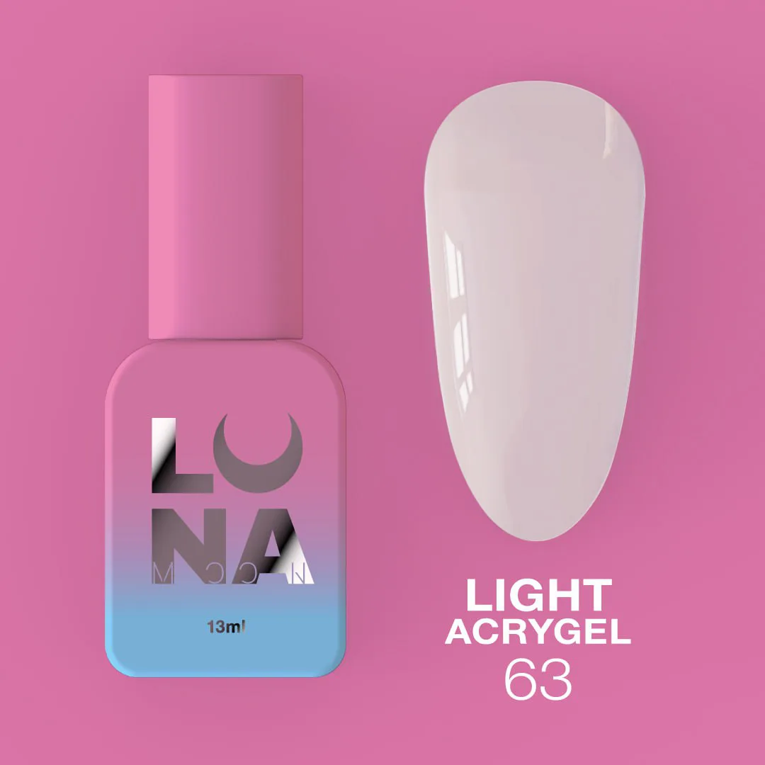 Акрил-гель LUNA Light Acrygel №63, 13 мл