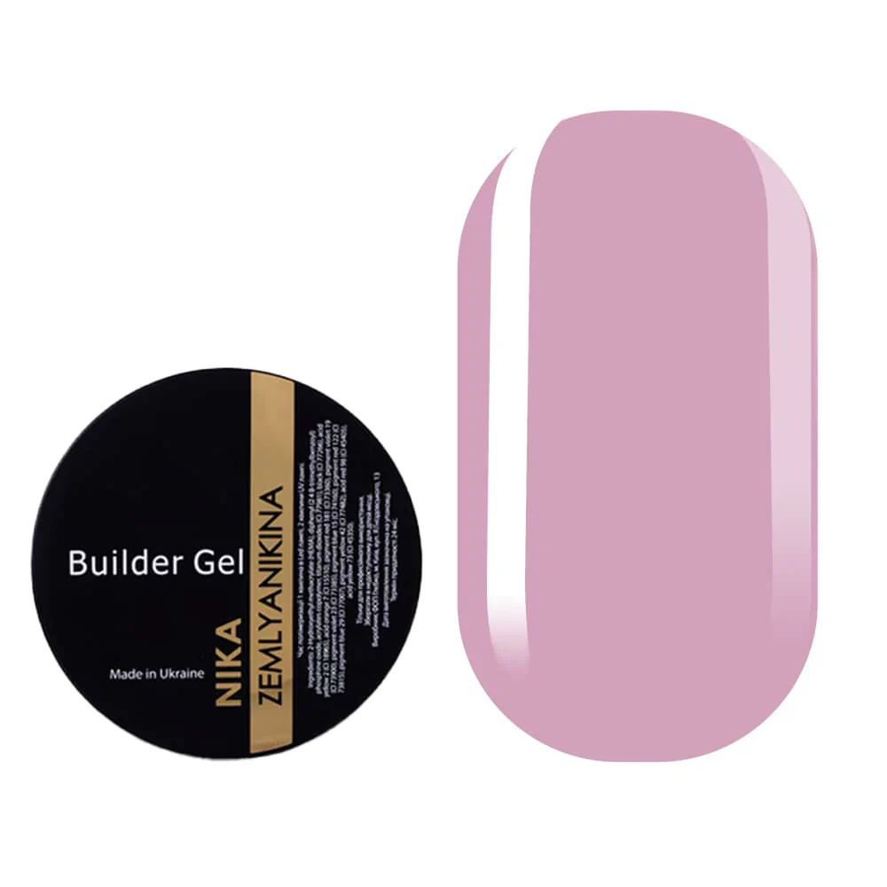 Камуфлирующий гель Nika Zemlyanikina Builder gel Barbie, 30 мл