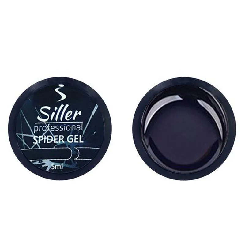 Гель-паутинка Siller Professional, черная, 5 мл