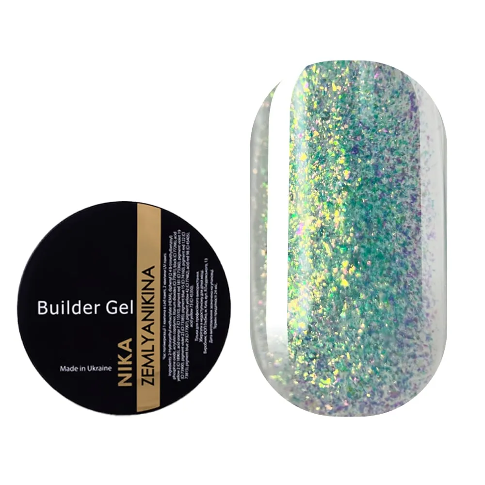 Гель для нарощування Nika Zemlyanikina Builder gel Festival №08, 15 мл