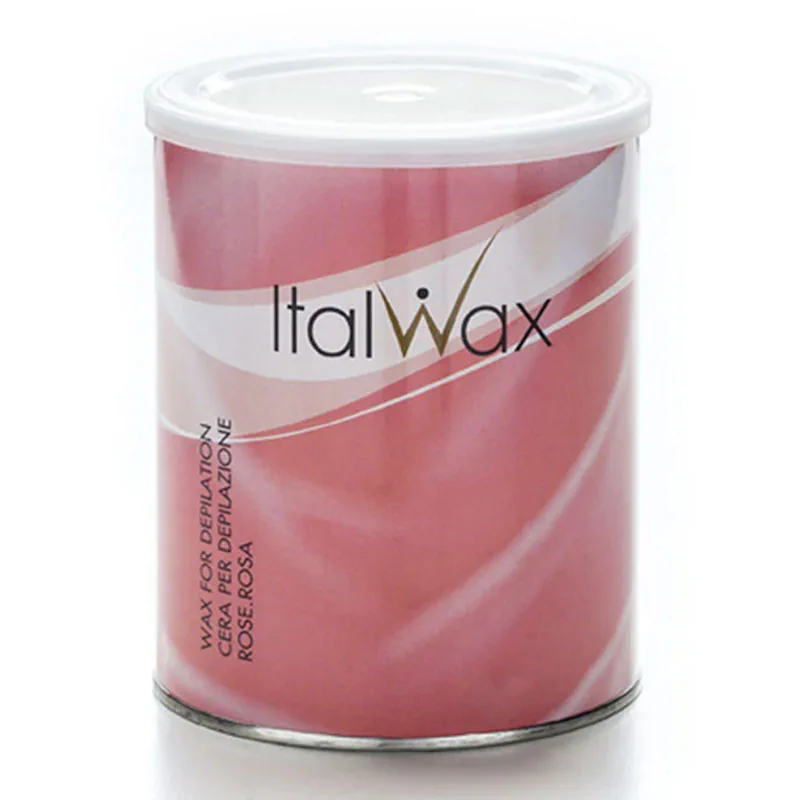 Теплий віск у банці ItalWax "Роза", 800 мл