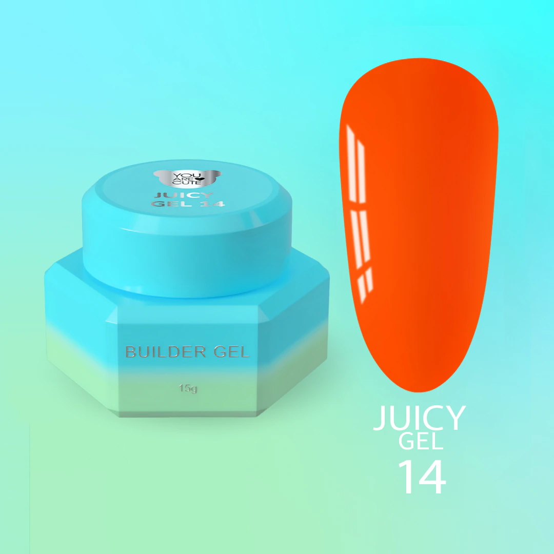 Гель для нарощування You Are Cute Juicy Gel №14, 15 мл