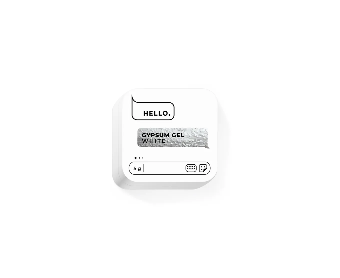 HEYLOVE Gypsum Gel white, 5 г