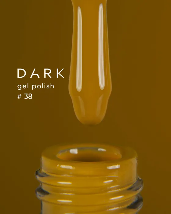 Гель-лак Dark gel polish №38, 6 мл