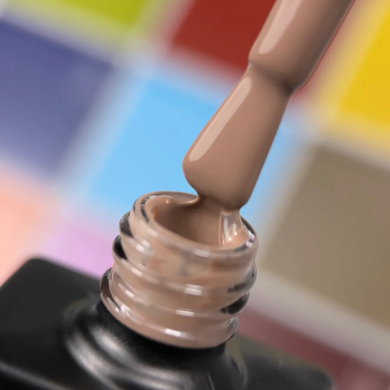 гель лак NAILSOFTHEDAY let’s special Pantone2025/09, 10 мл - холодний кавово-бежевий NEW