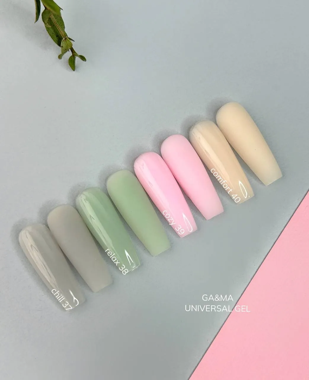 Жидкий гель GÉMELY ex GA&MA Universal gel №38 Relax, 15 мл
