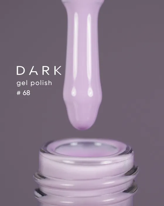 Гель-лак Dark gel polish №68, 10 мл