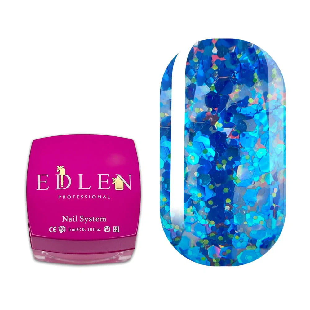 Edlen Disco Glitter №6, 5 мл