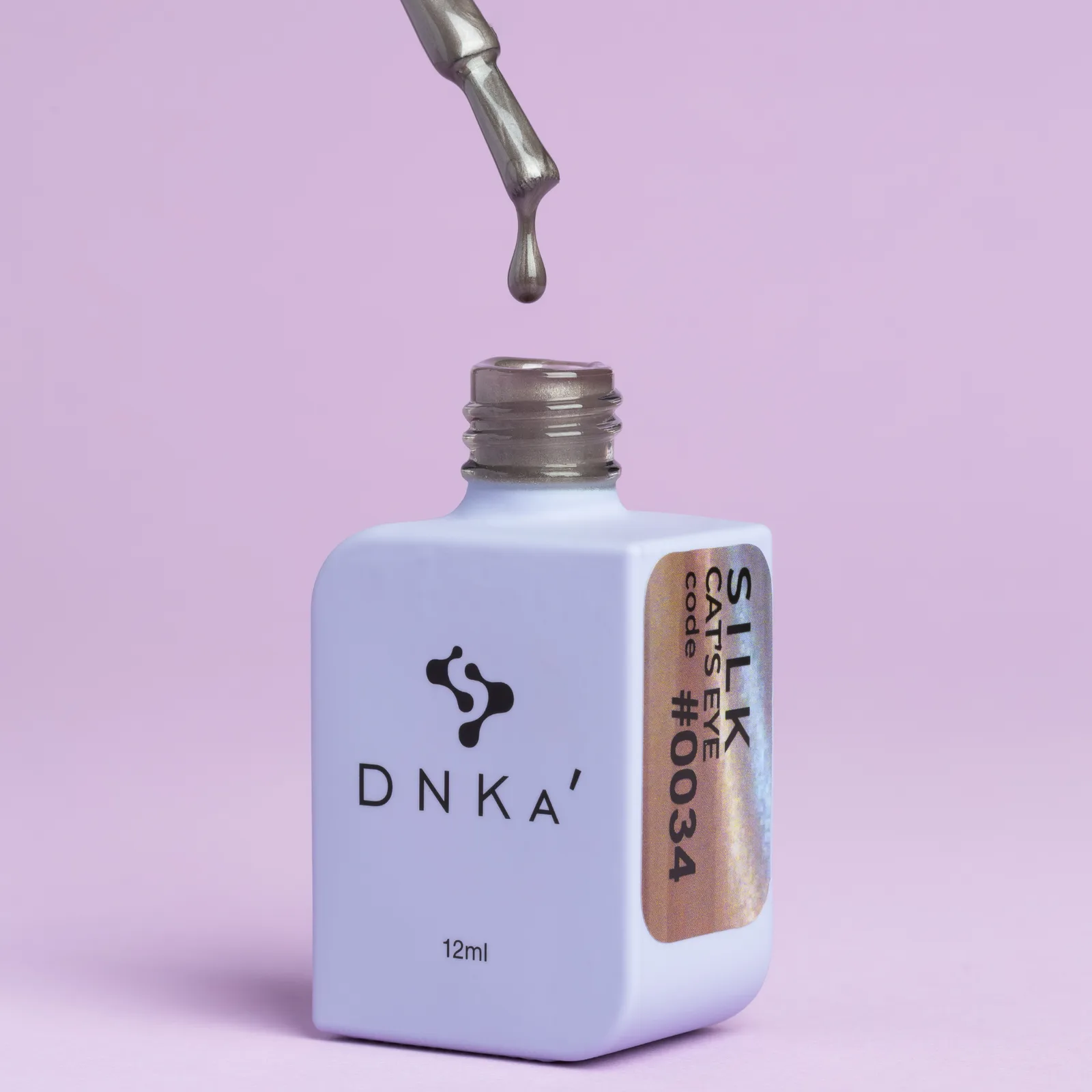 Гель-лак DNKa Cat's Eye, №0034, SILK, 12 ml
