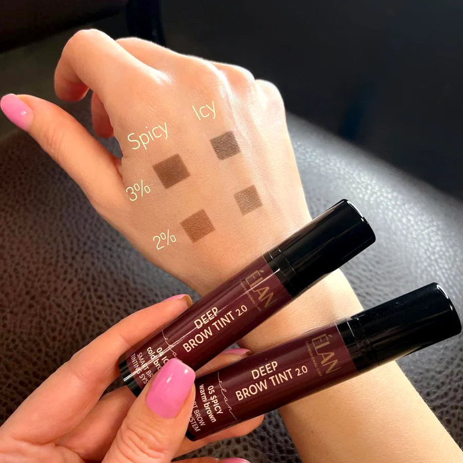 Краска для бровей ELAN «Deep Brow Tint 2.0» 05 SPICY warm brown (10 мл)