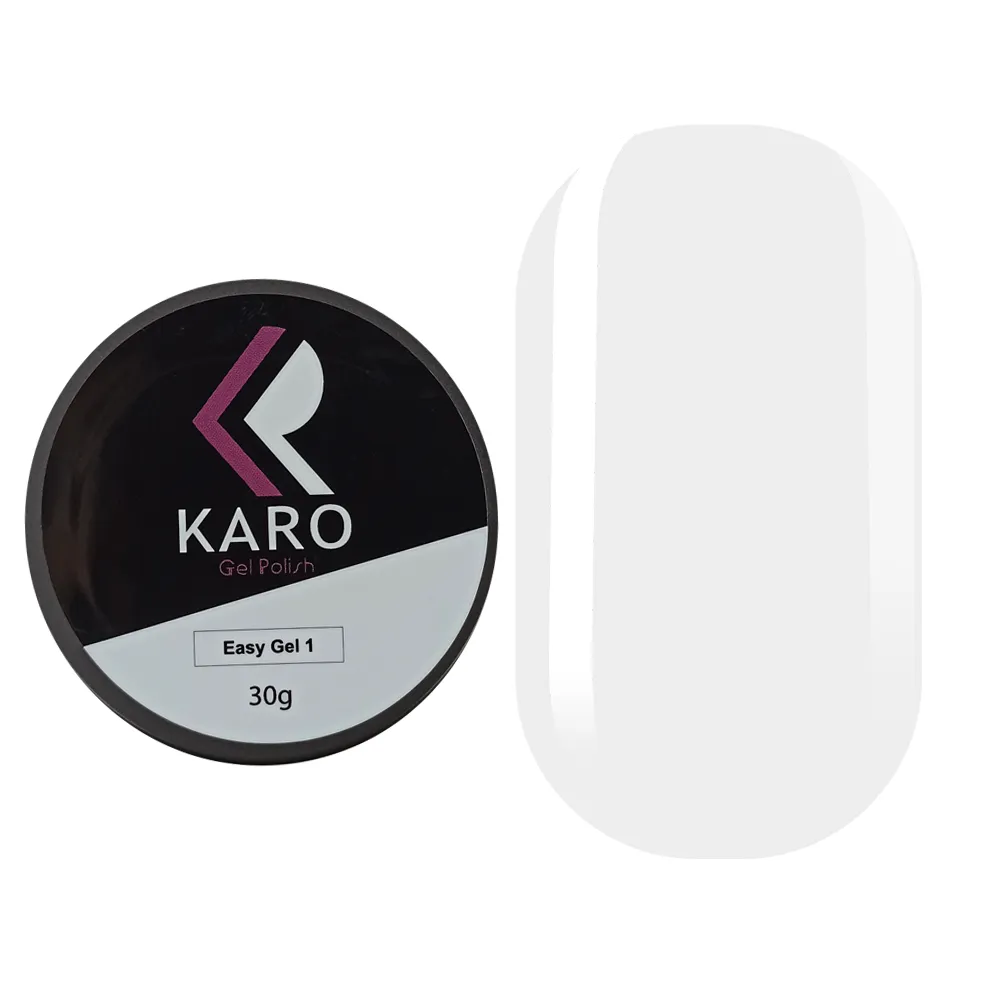 Гель Karo Easy Gel №1 молочный, 30 г