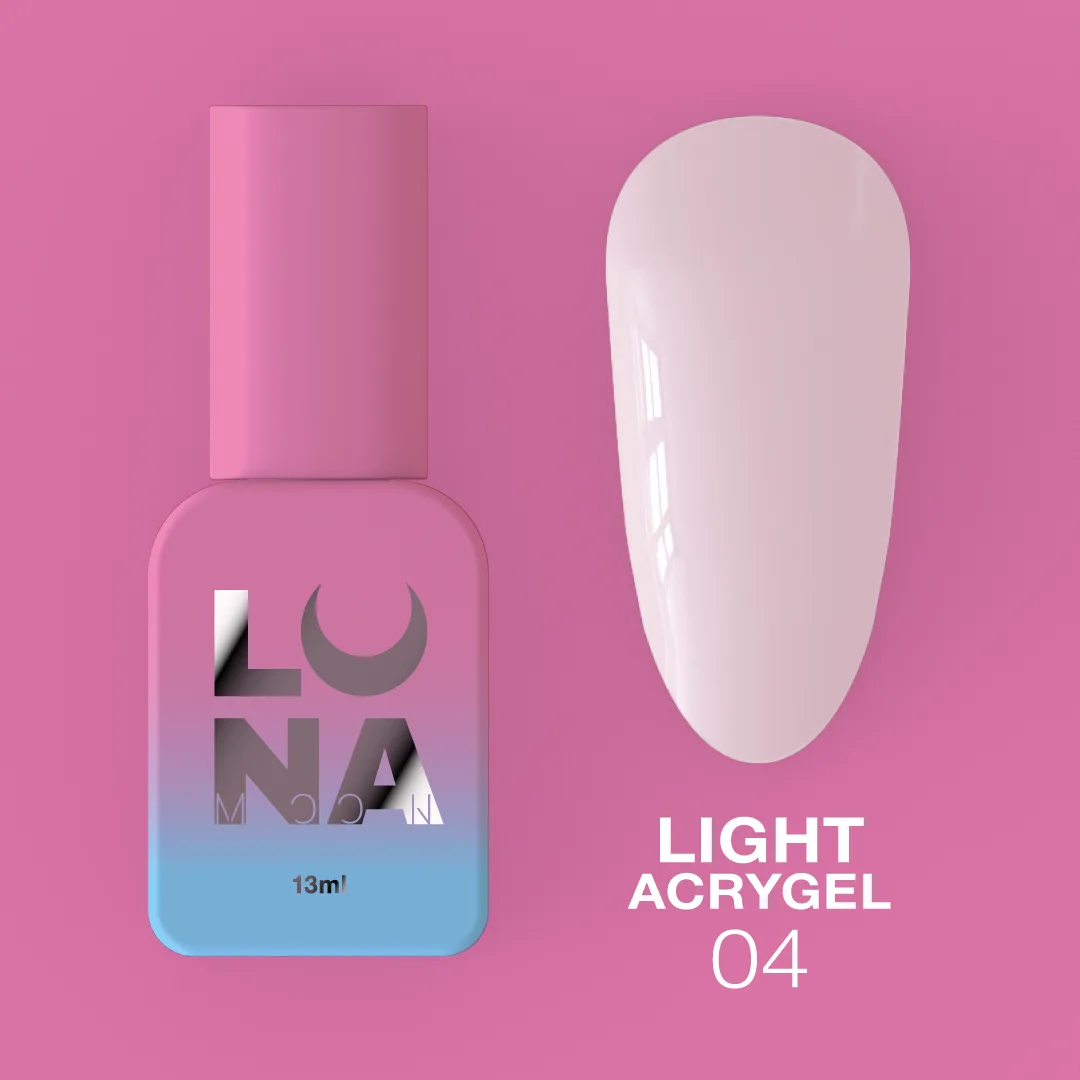 Акрил-гель LUNA Light Acrygel №4, 30 мл