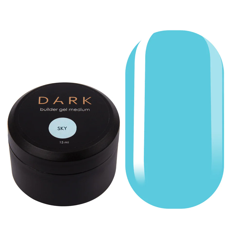 DARK Medium Gel Sky, 15 мл, без пензля