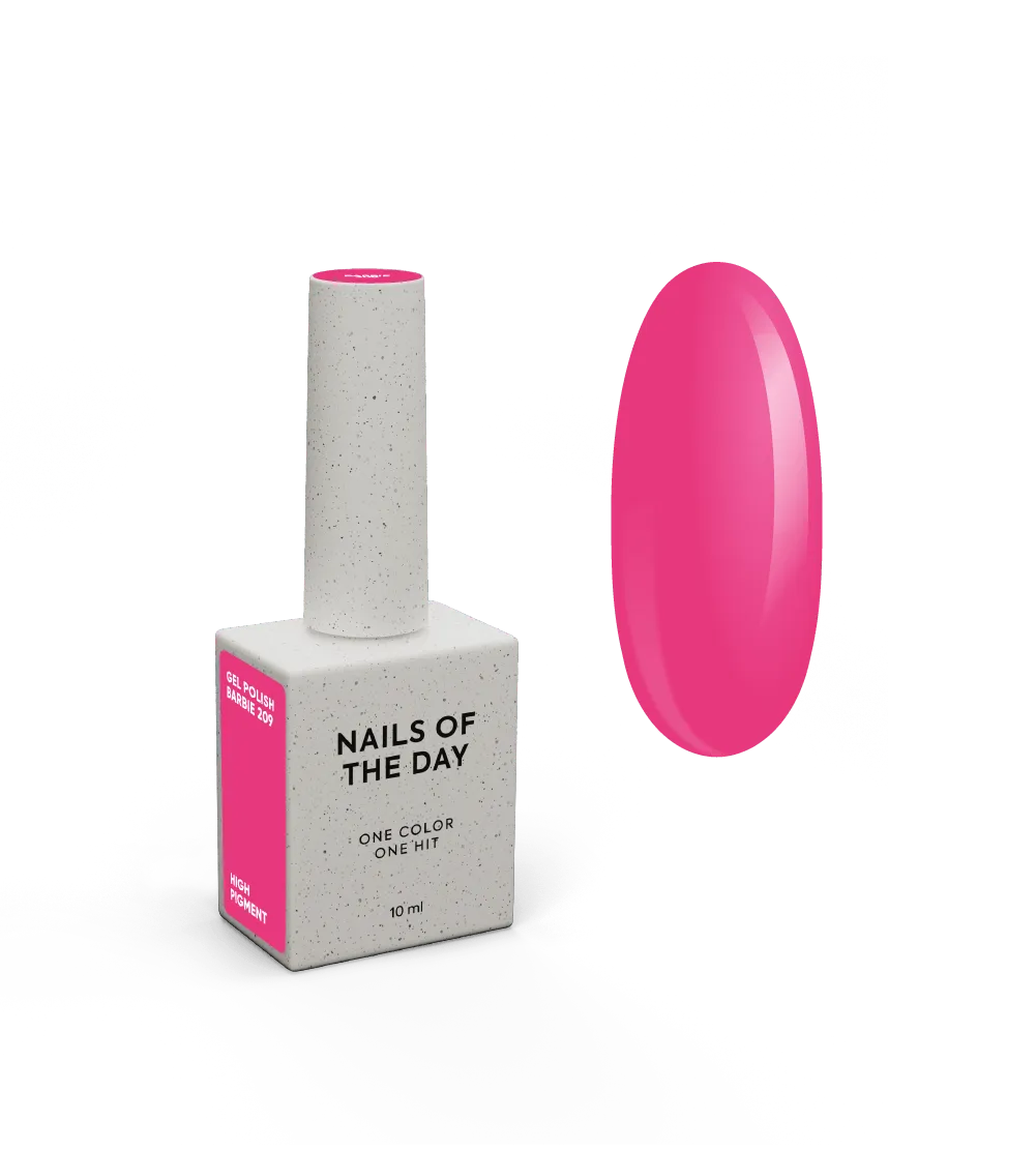 Гель-лак NAILSOFTHEDAY Let's special barbie - 209, 10 мл