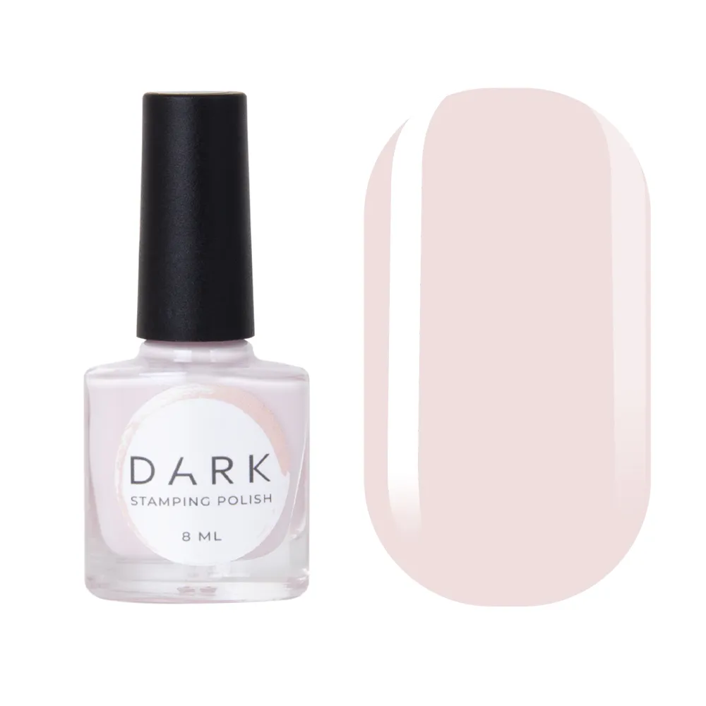 DARK Stamping polish молочно-рожевий №35 , 8 ml