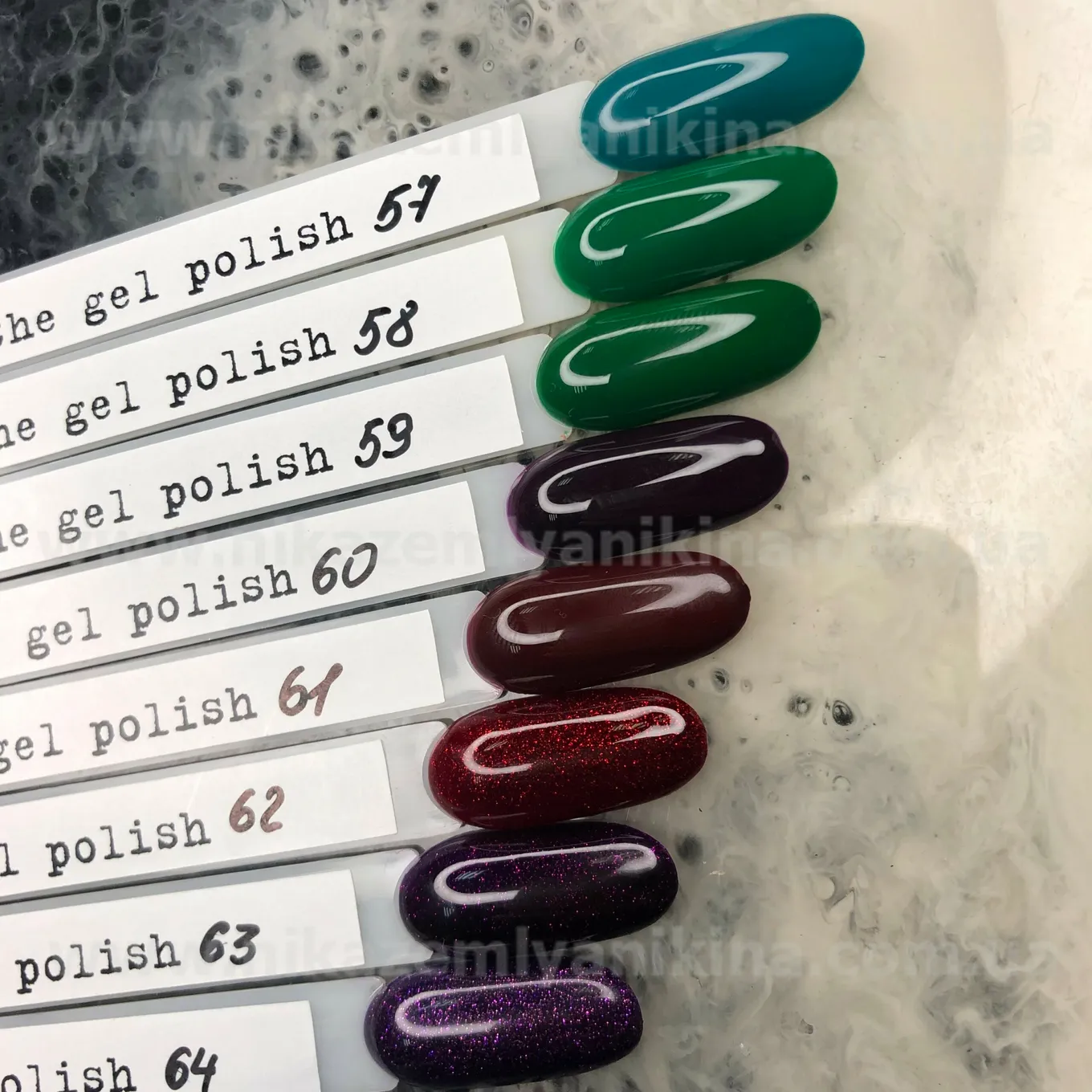 Гель-лак Nika Zemlyanikina the gel polish №063, 6 мл
