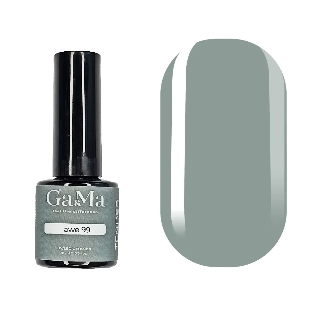 Гель-лак GÉMELY ex GA&MA №099, Liquid pastel, AWE, 10 мл