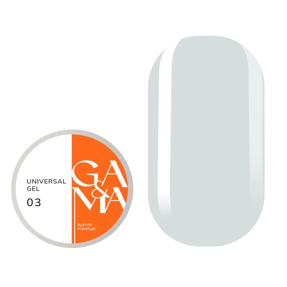 Рідкий гель GÉMELY ex GA&MA Universal gel №3, 15 мл