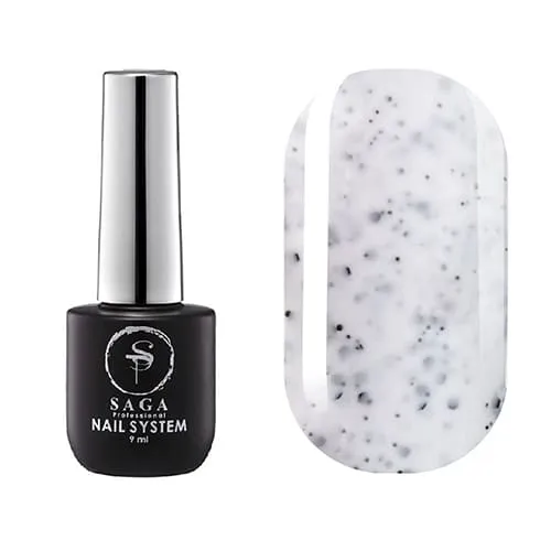 Гель-лак Saga Professional Black Snow №2, 9 мл