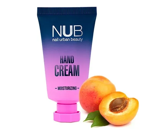 Крем для рук NUB зволожуючий Hand Cream Moisturizing, абрикос, 30 мл
