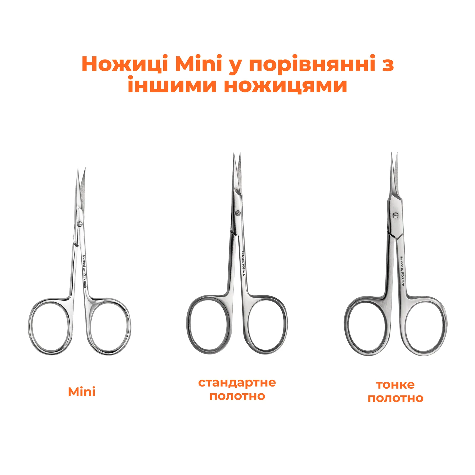 Ножницы для кутикулы OSTRO mini (18-21 мм)