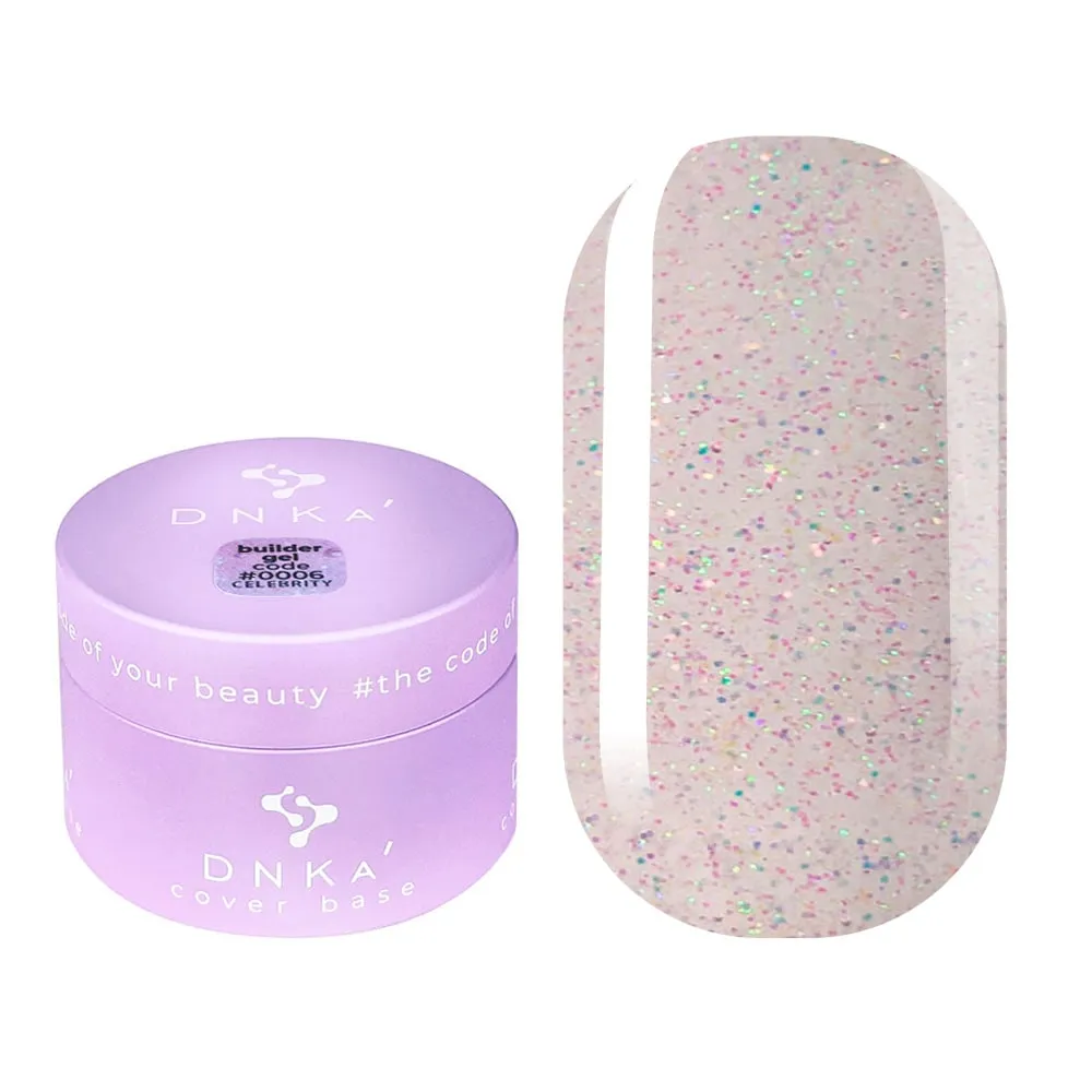 Гель DNKa Builder №6 Celebrity, 30 ml