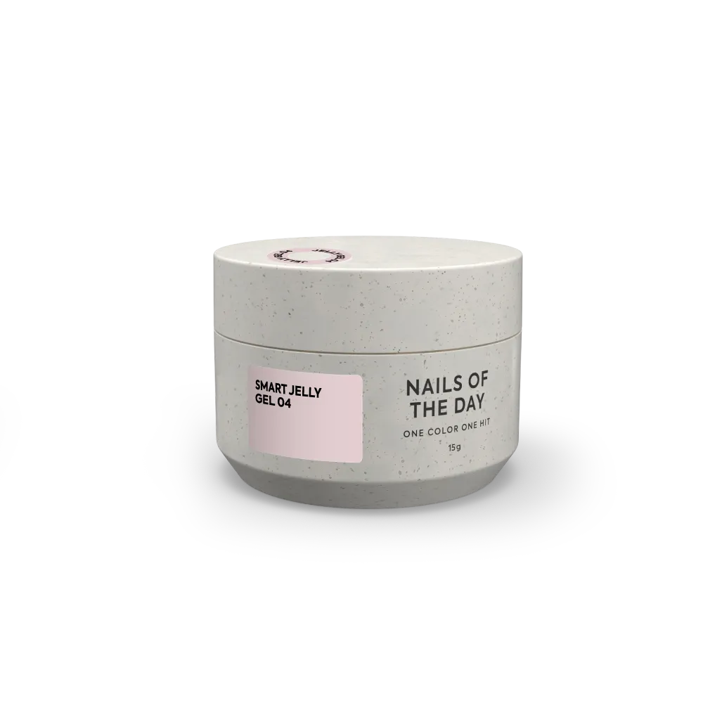 гель NAILSOFTHEDAY Smart Jelly gel №04, 15 мл