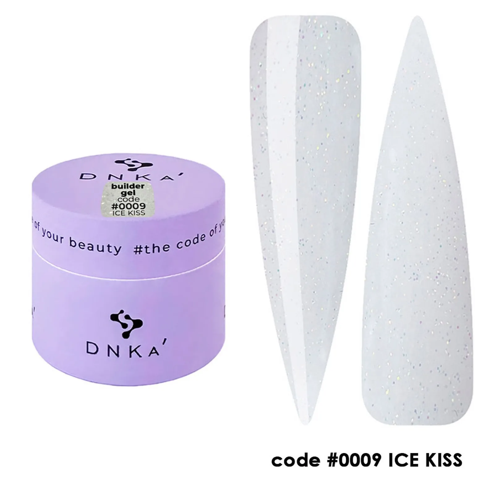 Гель DNKa Builder №9 Ice Kiss, 30 мл