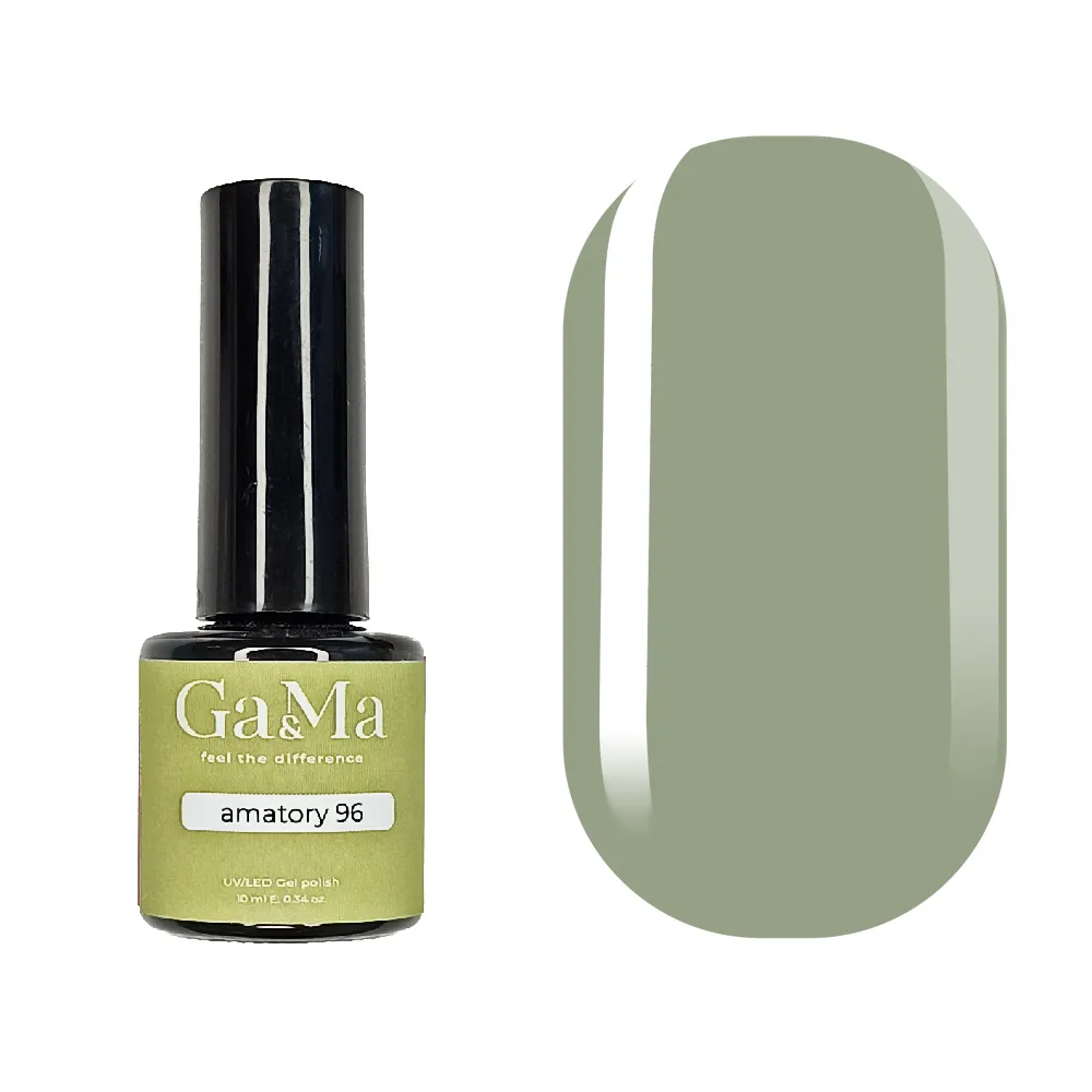 Гель-лак GÉMELY ex GA&MA №096, Liquid pastel, Amatory, 10 мл