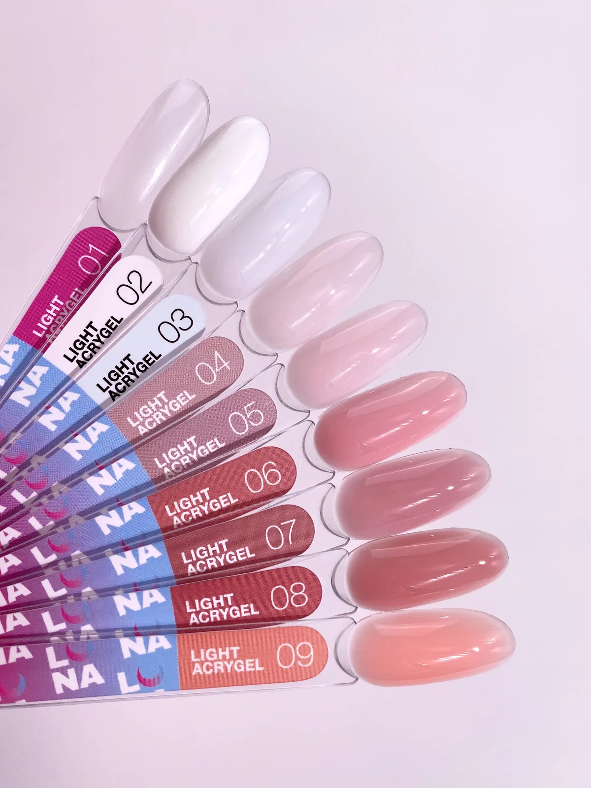 Акрил-гель LUNA Light Acrygel №1, прозорий, 30 мл