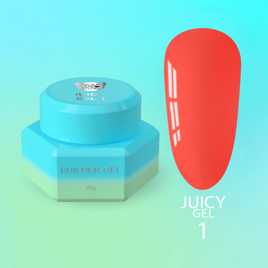 Гель для нарощування You Are Cute Juicy Gel №01, 15 мл