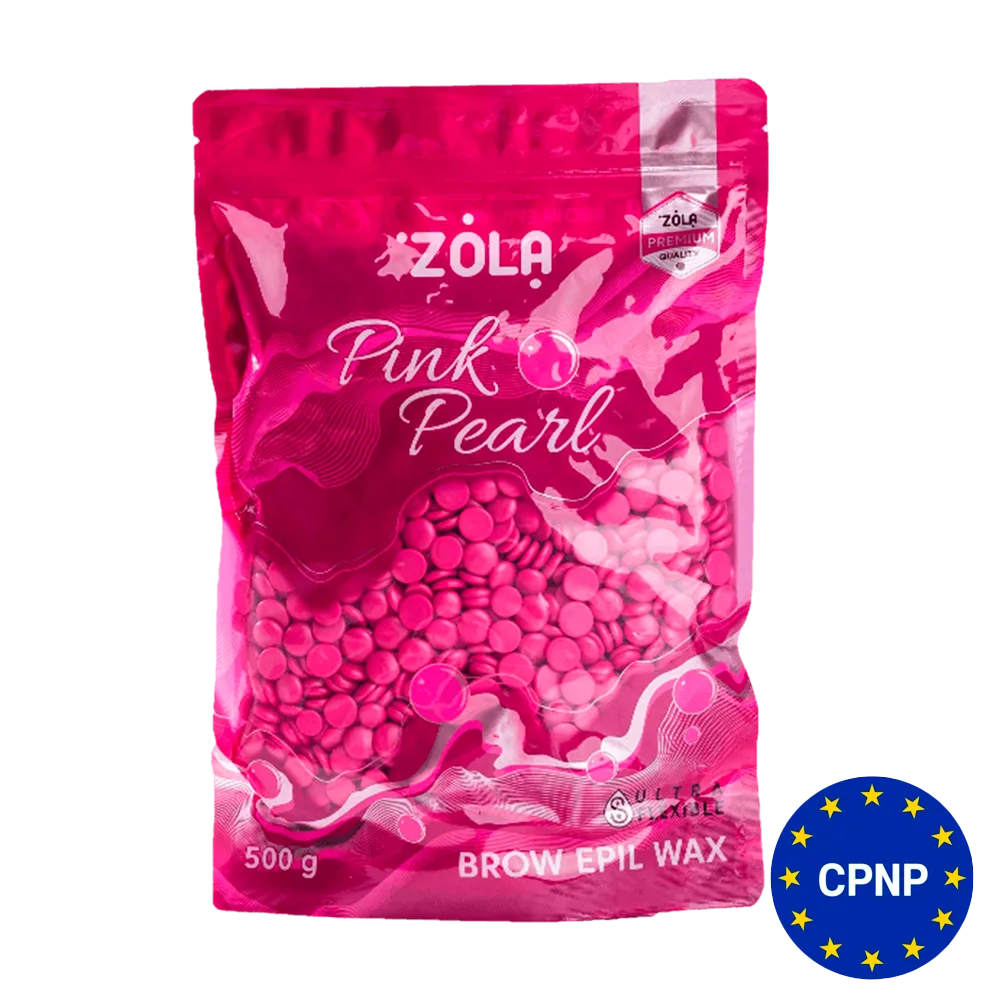 Воск в гранулах ZOLA Brow Epil Wax Pink Pearl, 500 г