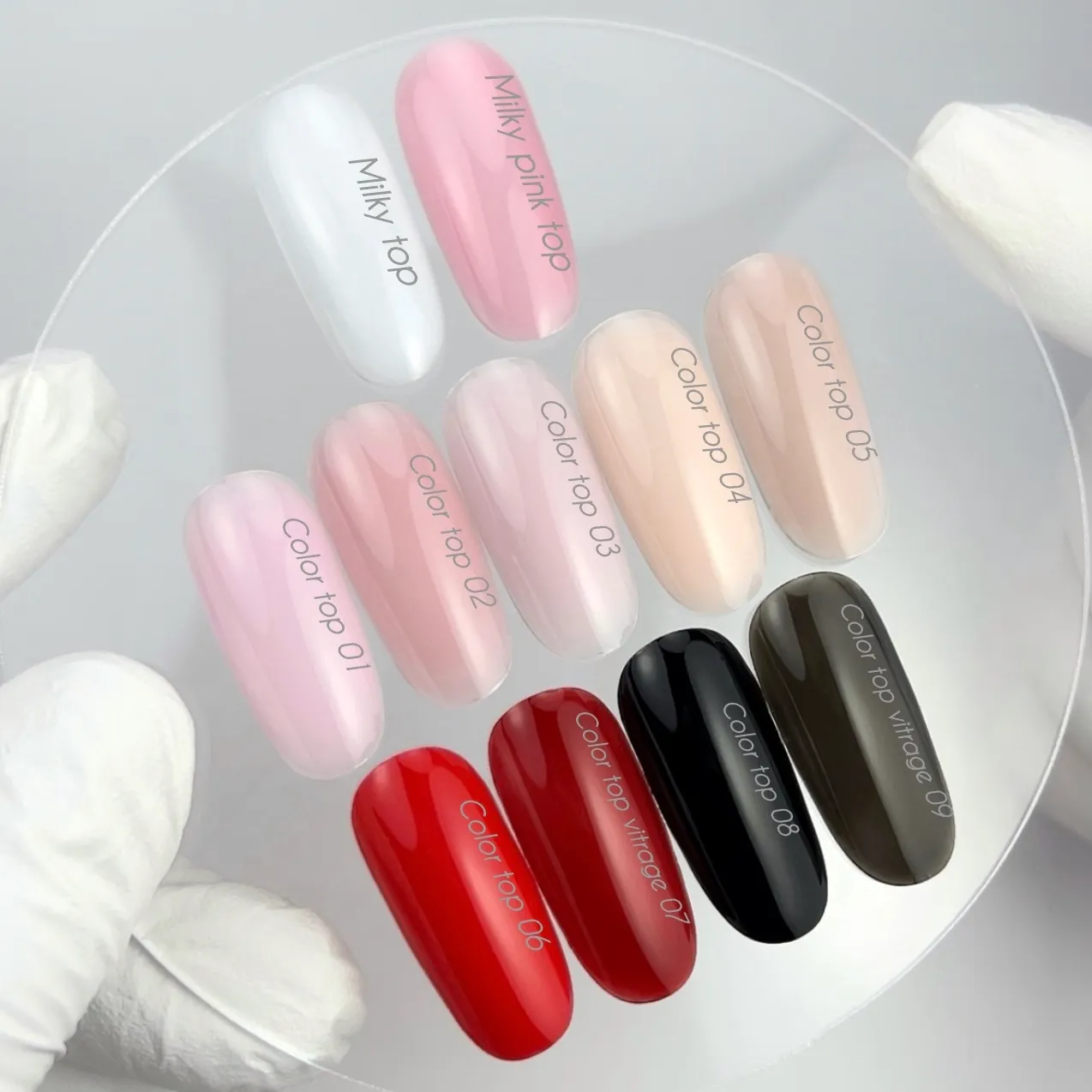 Top NAILSOFTHEDAY Milky, 10 мл