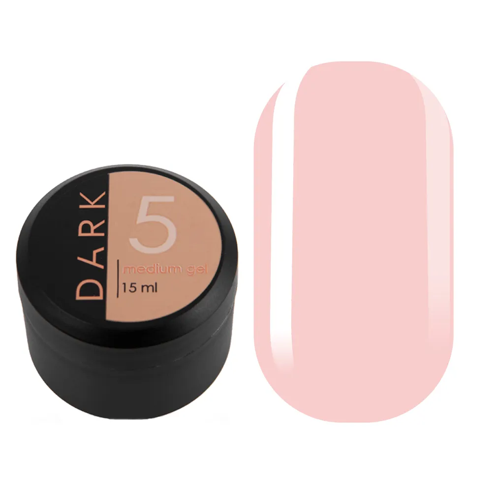 DARK Medium Gel №5, 15 мл, без пензлика